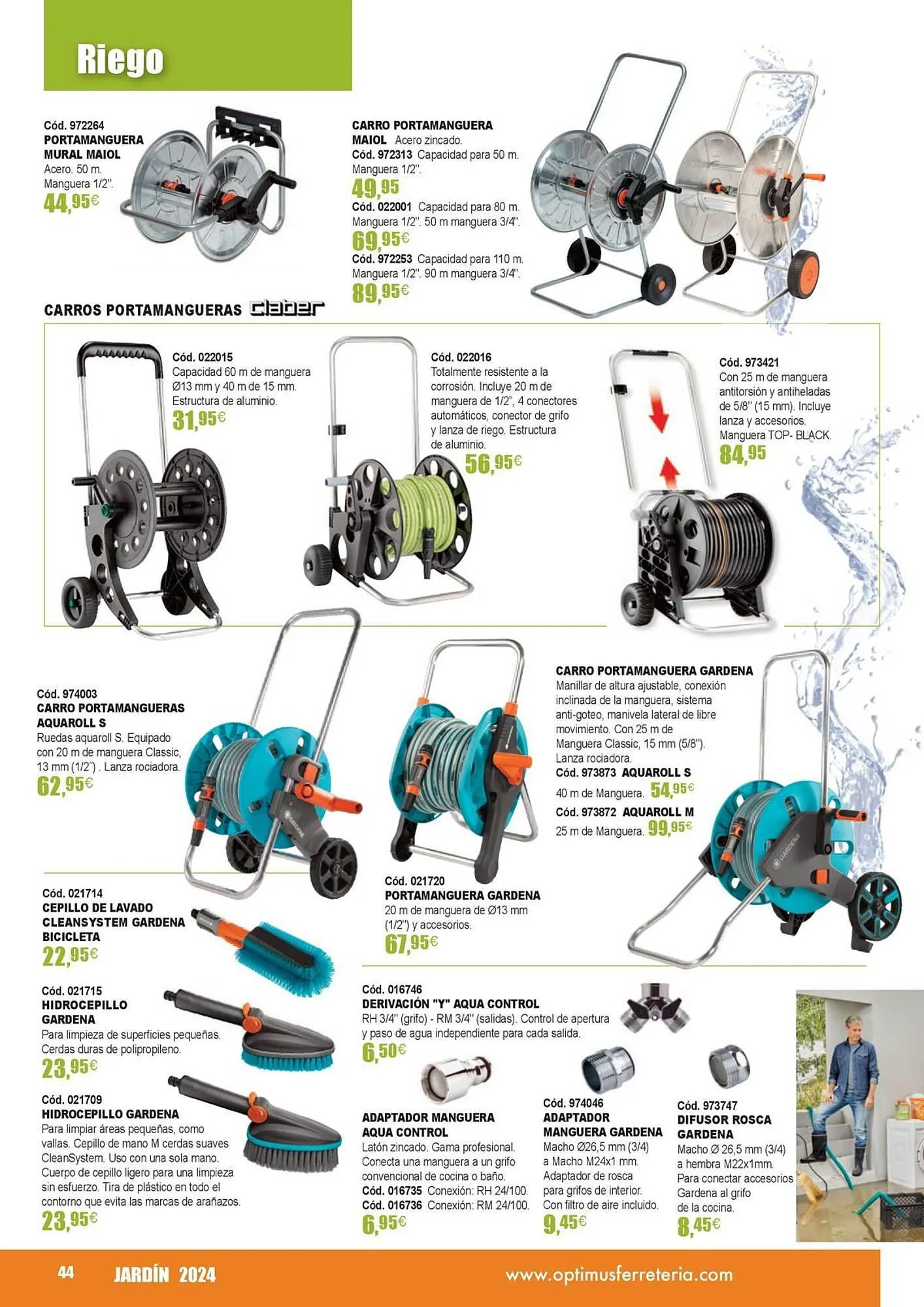 Catálogo de Folleto Optimus 21 de marzo al 31 de agosto 2024 - Página 44