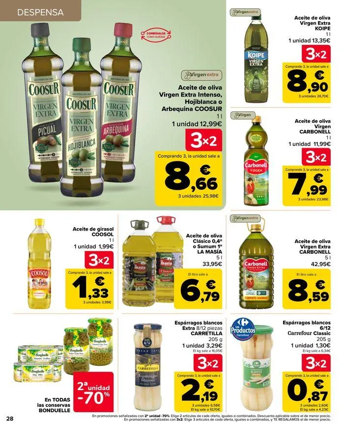 Catálogo de 3x2 en más de 5.000 productos 27 de agosto al 11 de septiembre 2024 - Página 28