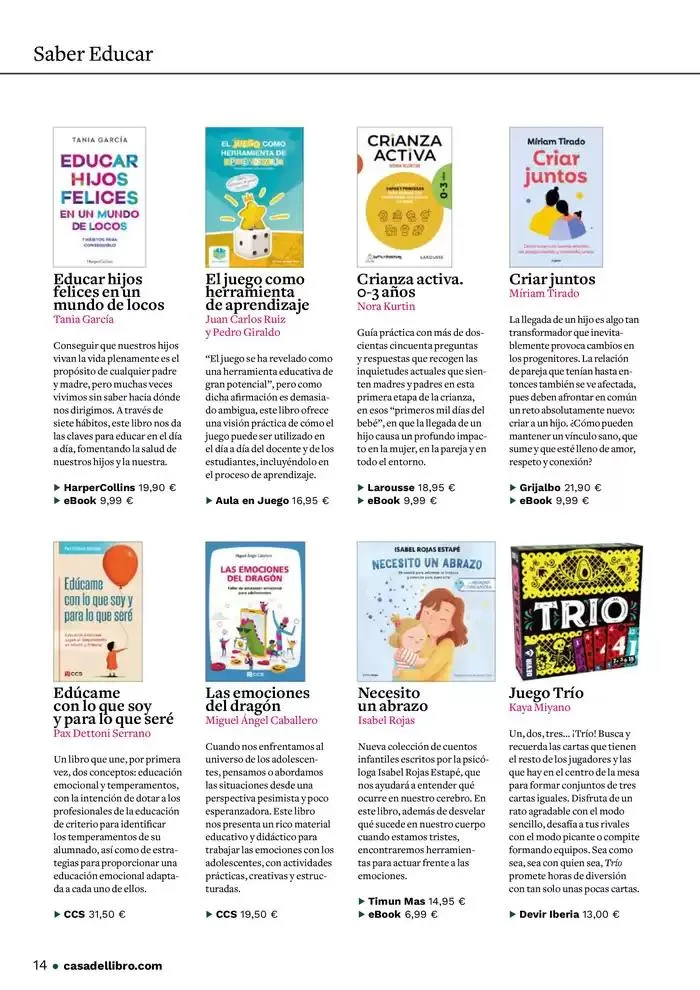 Catálogo de Casa del Libro Leer te hace único 6 de noviembre al 30 de noviembre 2024 - Página 14