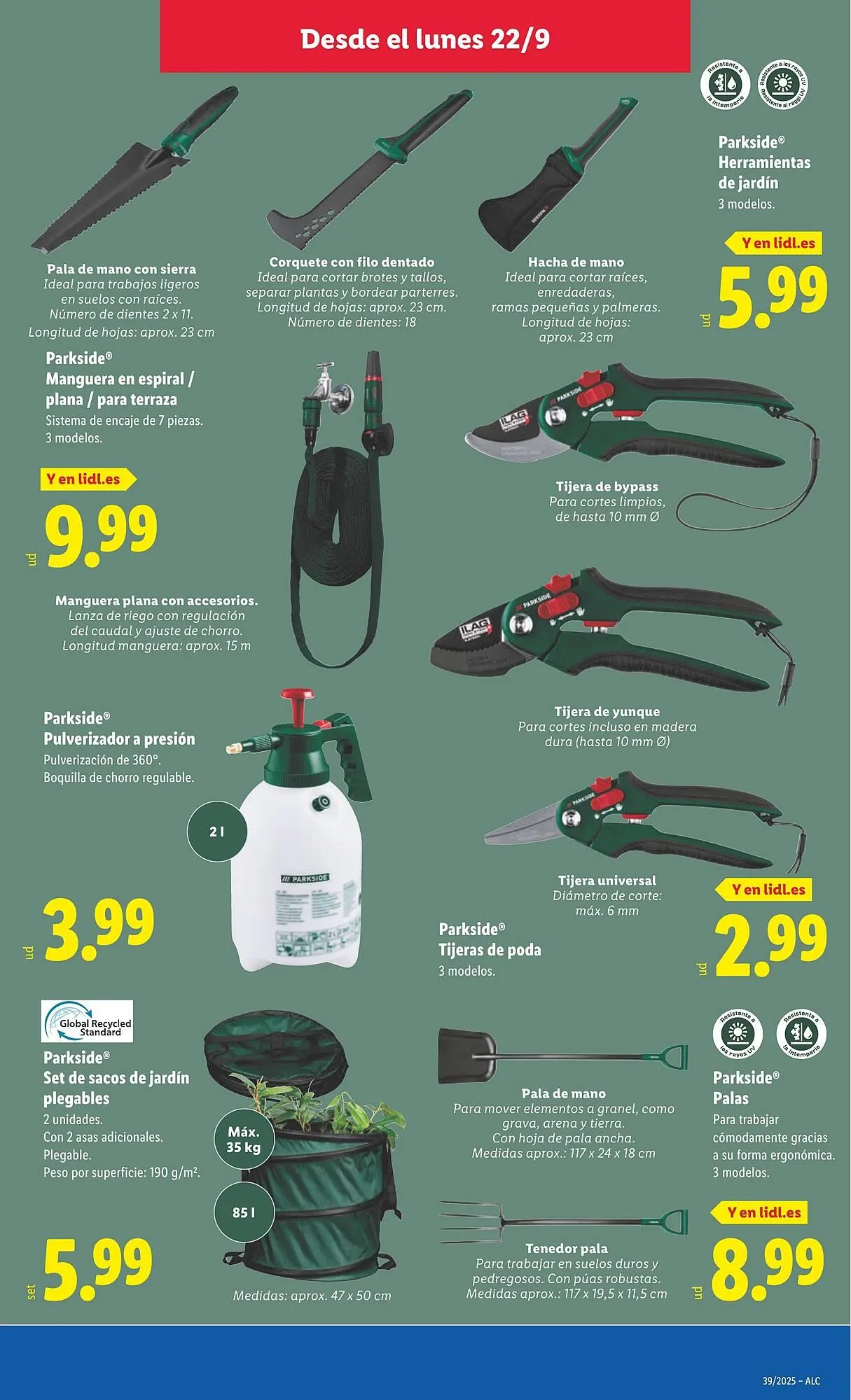 Catálogo de Catálogo Lidl 22 de septiembre al 28 de septiembre 2025 - Página 15