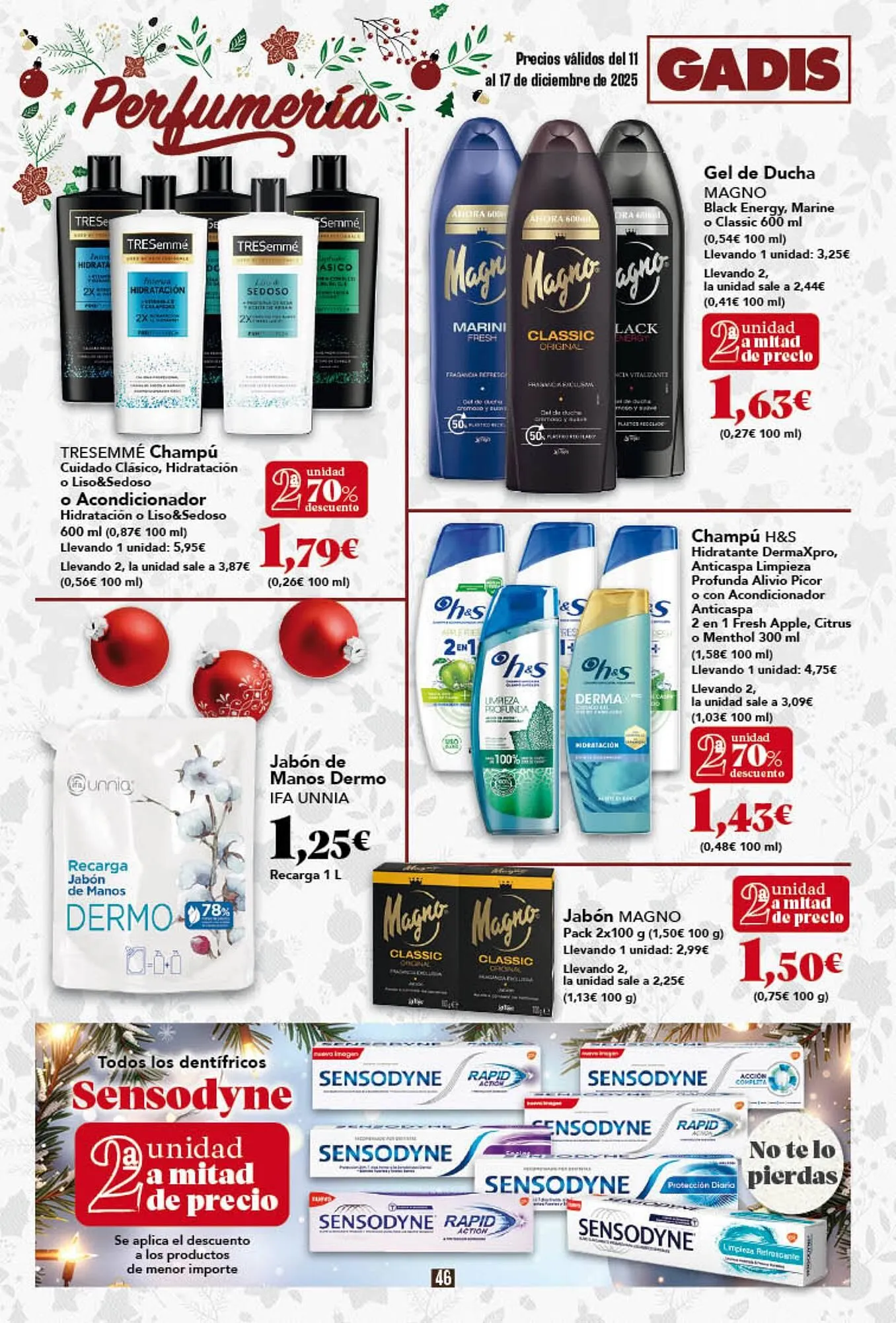 Catálogo de Folleto Gadis 11 de diciembre al 17 de diciembre 2025 - Página 46