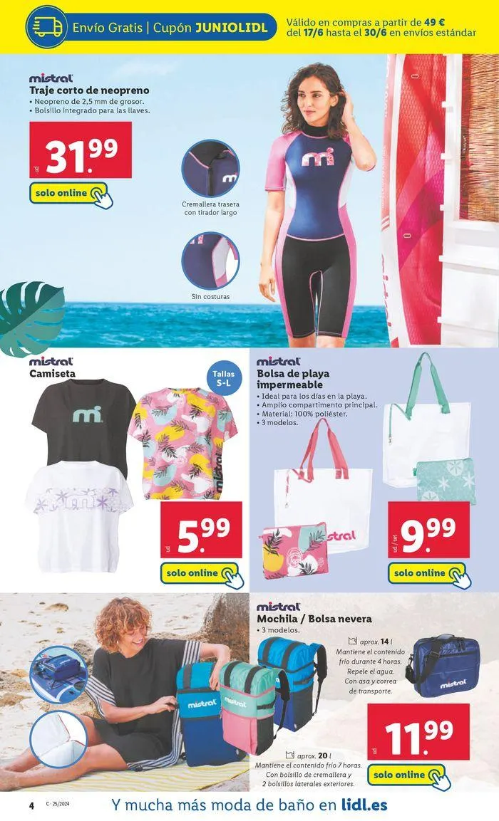 Catálogo de Catálogo Lidl 17 de junio al 30 de junio 2024 - Página 4
