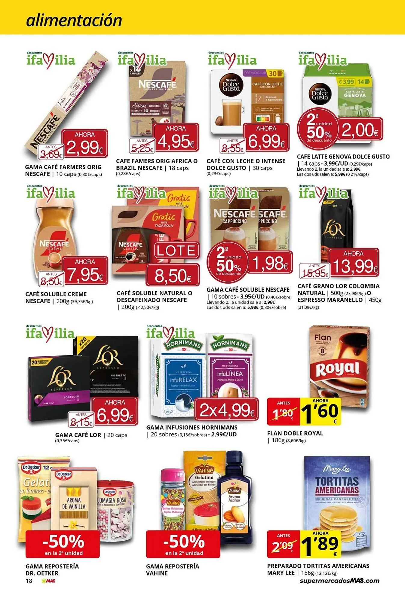 Catálogo de Folleto Supermercados MAS 27 de marzo al 29 de abril 2026 - Página 18