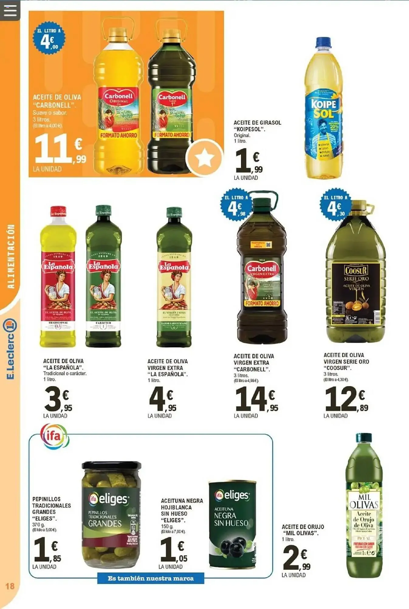 Catálogo de Catálogo E.Leclerc 22 de octubre al 2 de noviembre 2025 - Página 18