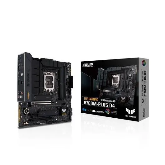 PLACA BASE 1700 ASUS TUF GAMING B760M-PLUS D4 mATX