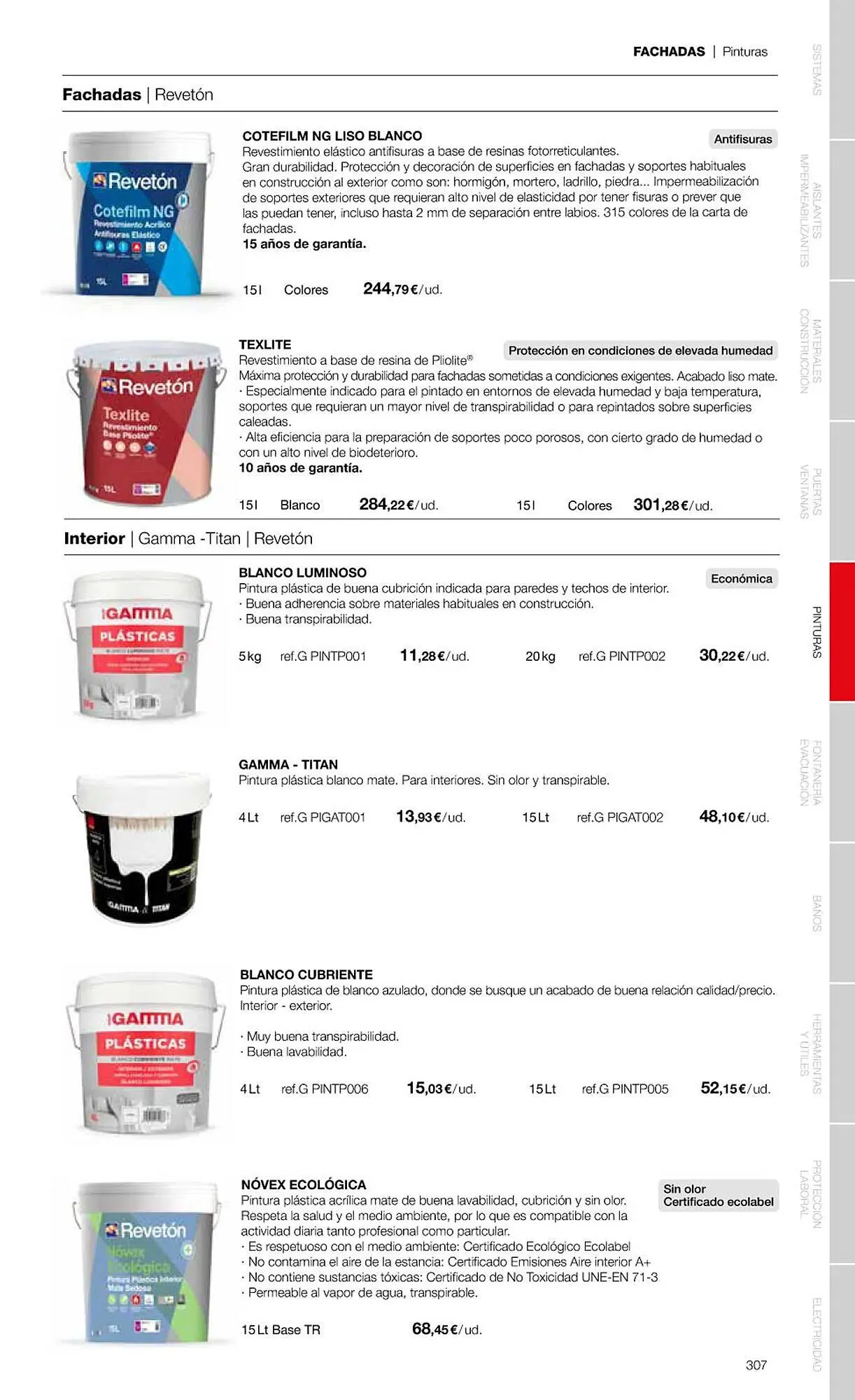 Catálogo de Folleto Grup Gamma 1 de febrero al 31 de diciembre 2023 - Página 309