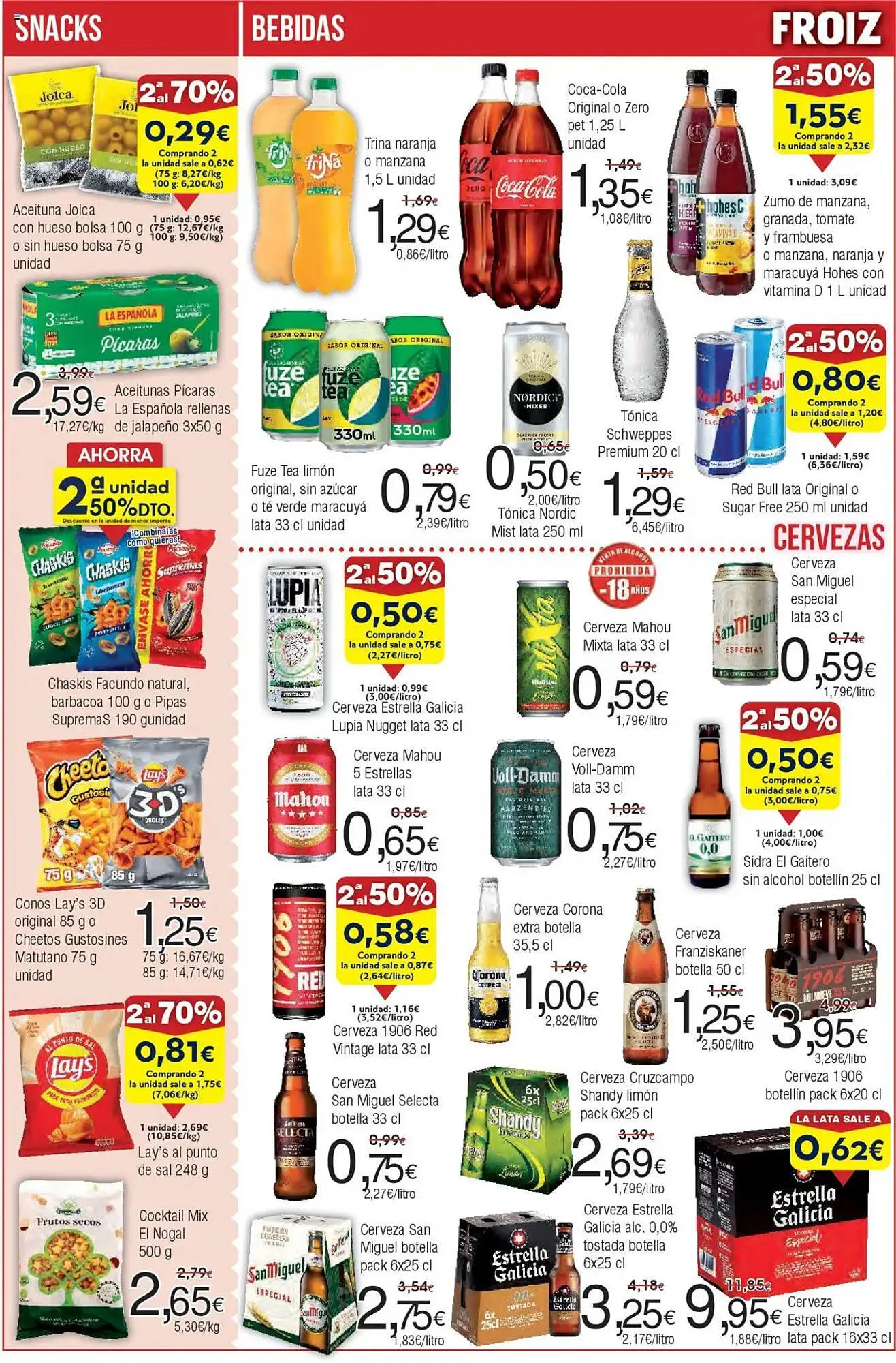 Catálogo de Folleto FROIZ 1 de julio al 21 de julio 2025 - Página 16