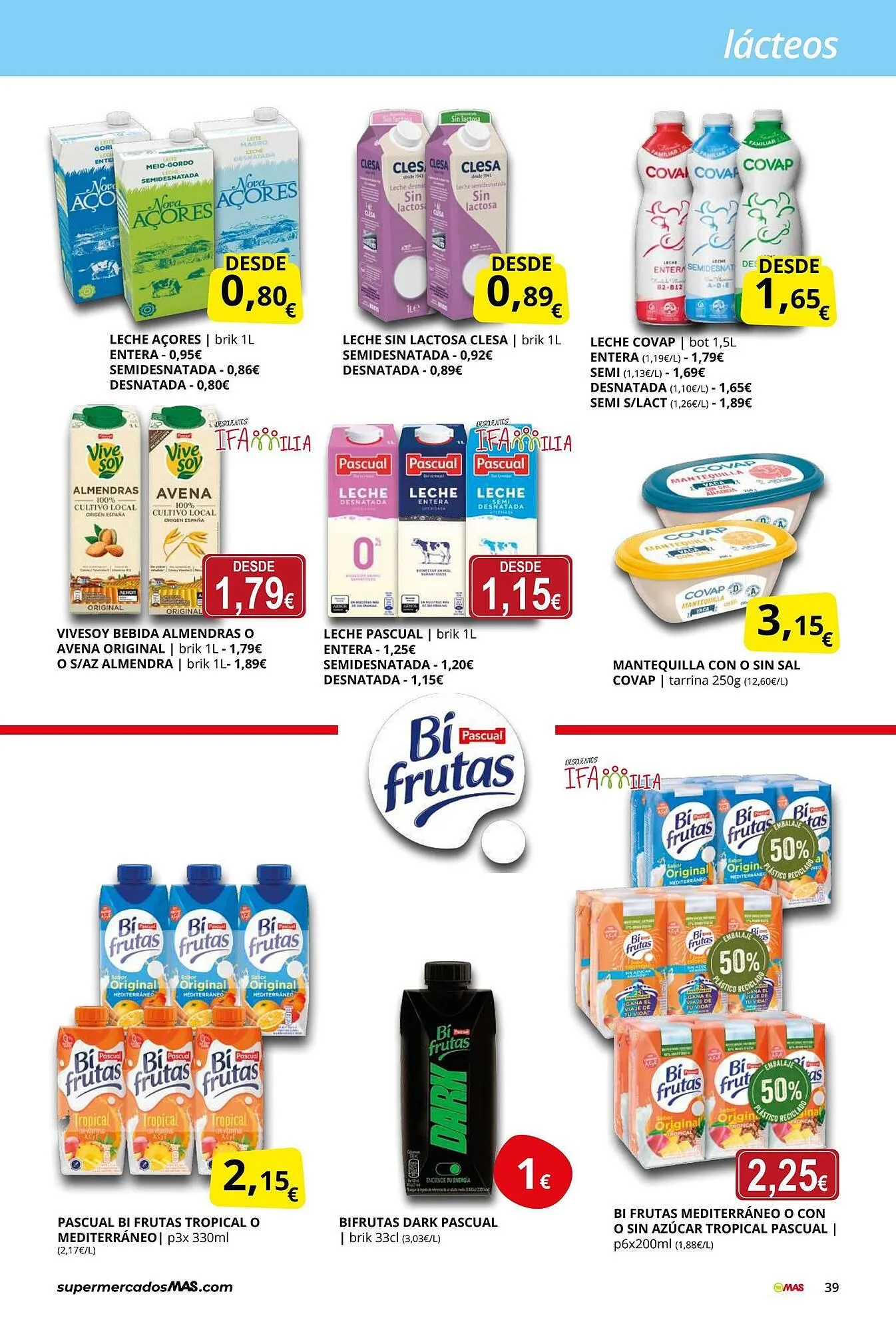 Catálogo de Folleto Supermercados MAS 29 de agosto al 30 de septiembre 2025 - Página 39