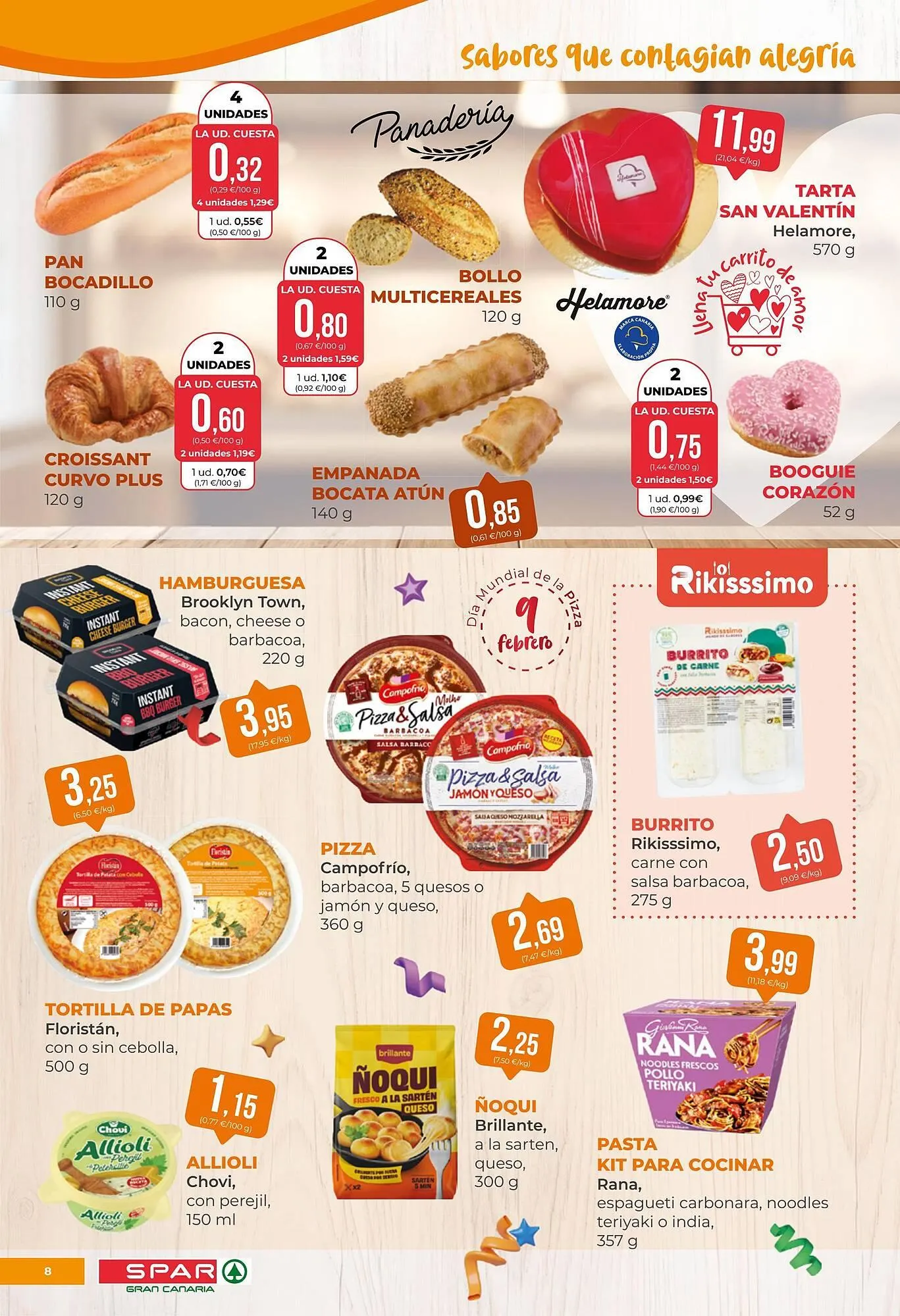 Catálogo de Folleto SPAR Gran Canaria 6 de febrero al 19 de febrero 2026 - Página 8