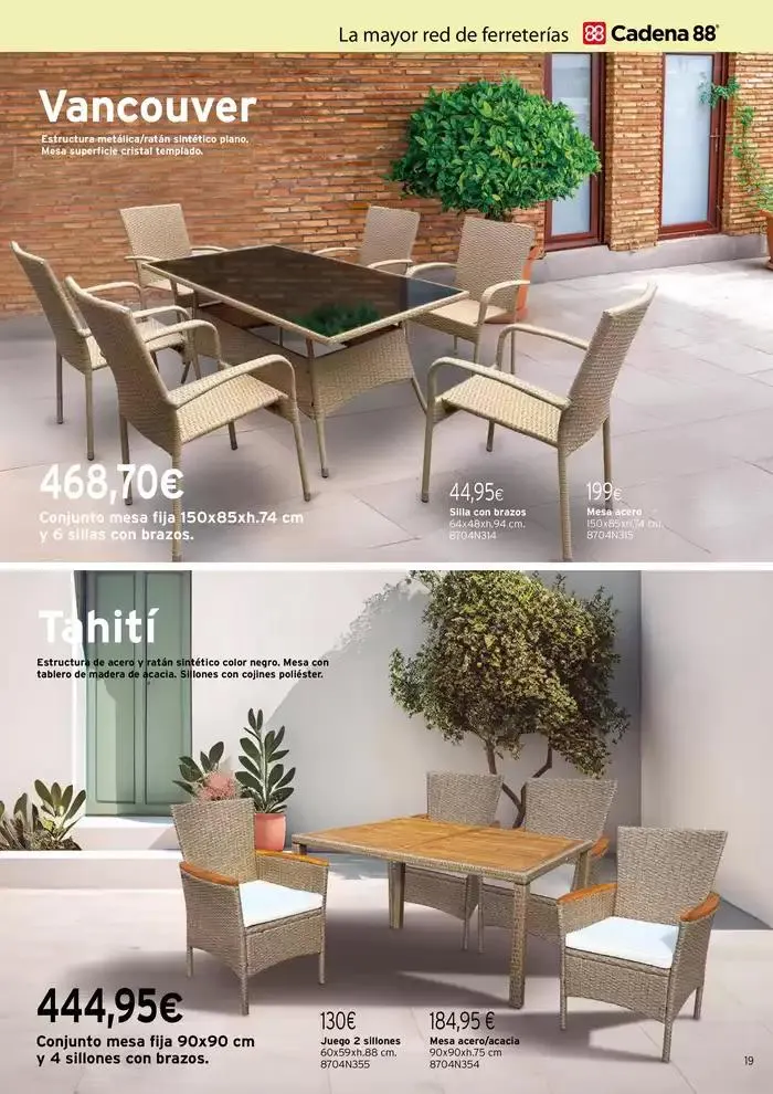 Catálogo de Transforma tu jardín y terraza 1 de enero al 31 de diciembre 2025 - Página 19