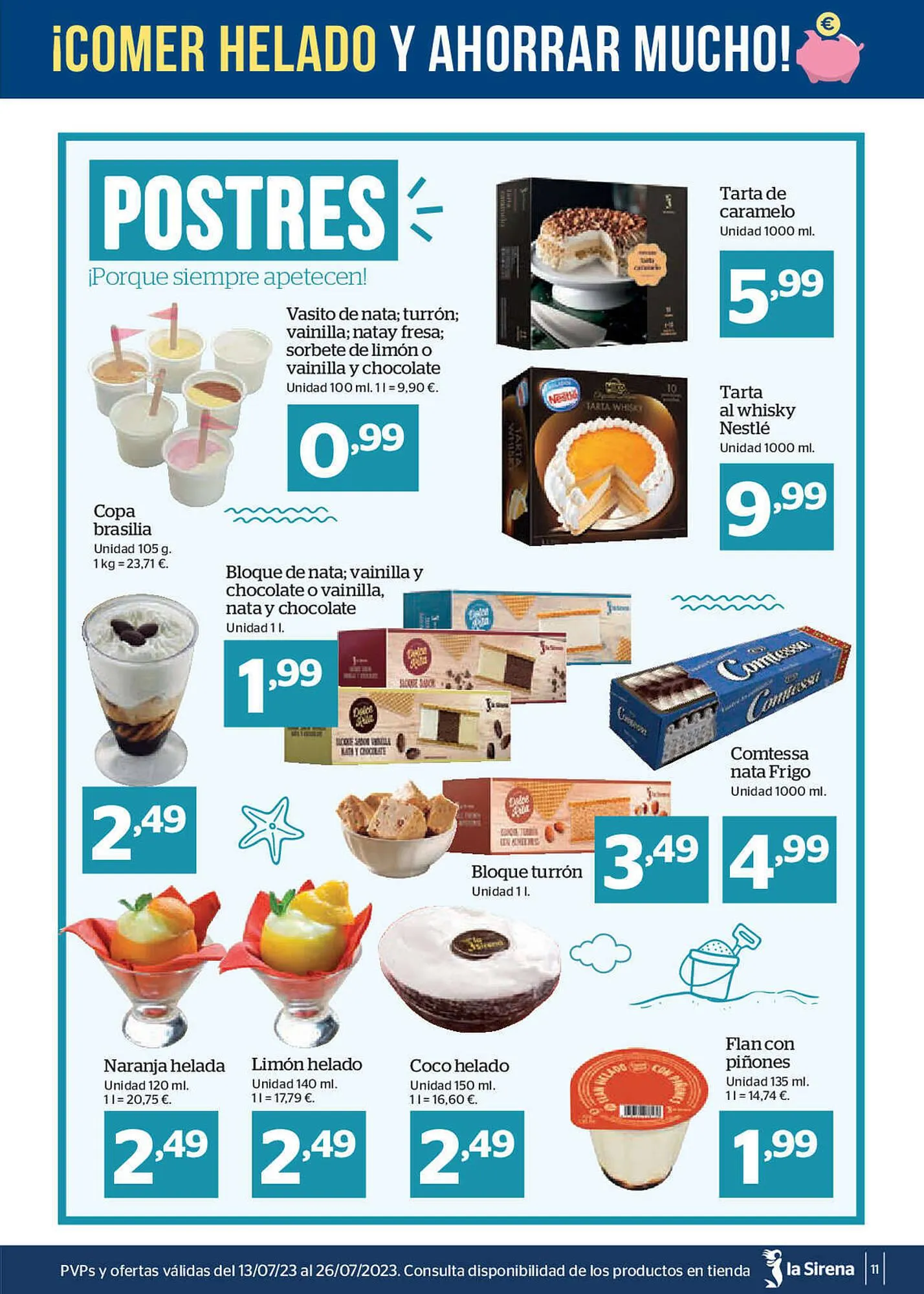 Catálogo de Folleto La Sirena 13 de julio al 26 de julio 2023 - Página 11