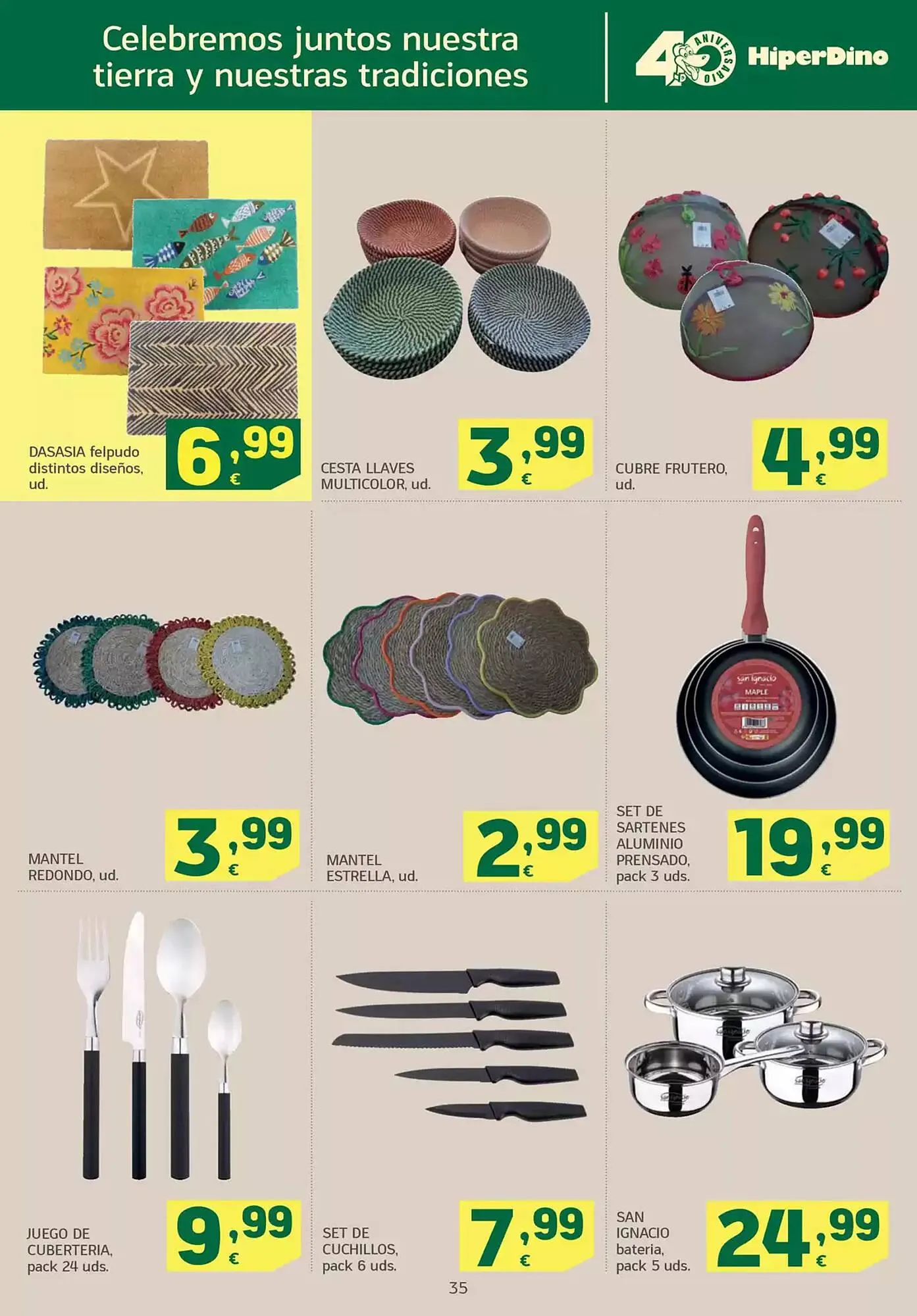 Catálogo de Folleto HiperDino 26 de mayo al 9 de junio 2025 - Página 35
