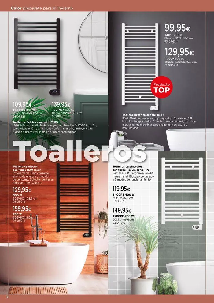 Catálogo de Calor, prepárate para el invierno! 17 de septiembre al 28 de febrero 2025 - Página 6