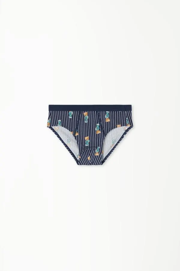 Calzoncillos Basic Niño de Algodón Colorido