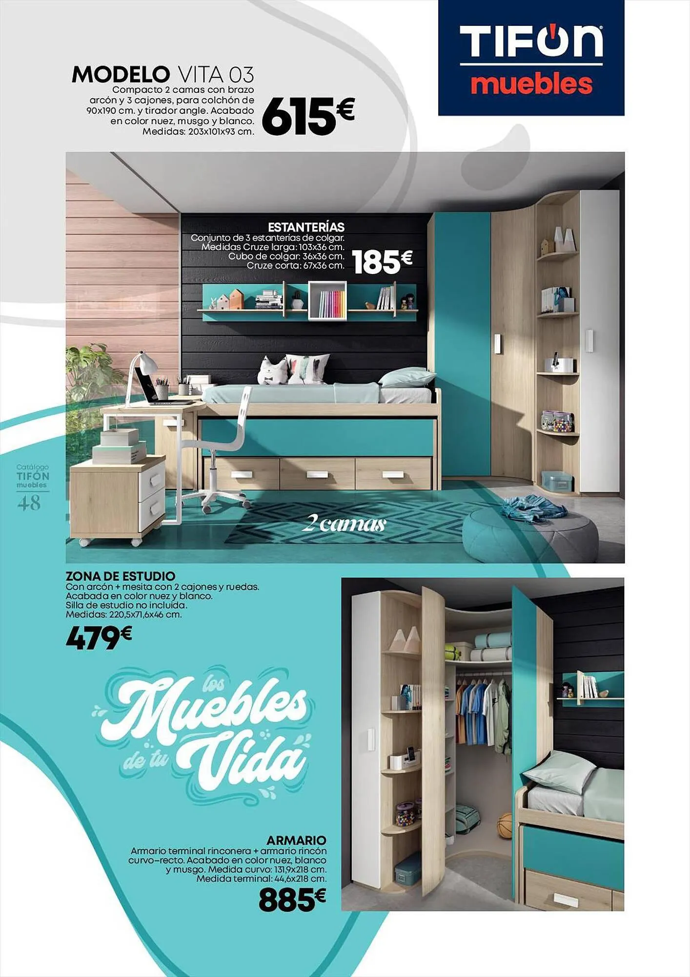 Catálogo de Folleto Tifón Hipermueble 24 de julio al 27 de julio 2023 - Página 48