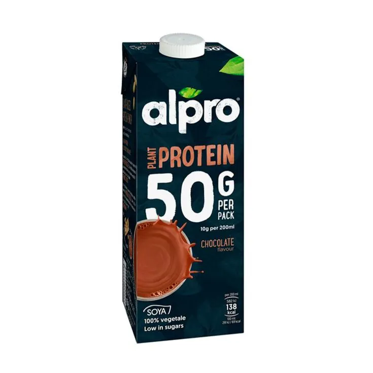 bebida soja proteínas chocolate, 1l