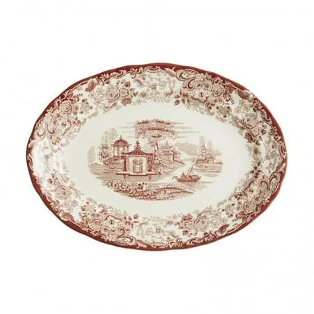 Fuente colección 202 Rosa tamaño mediano