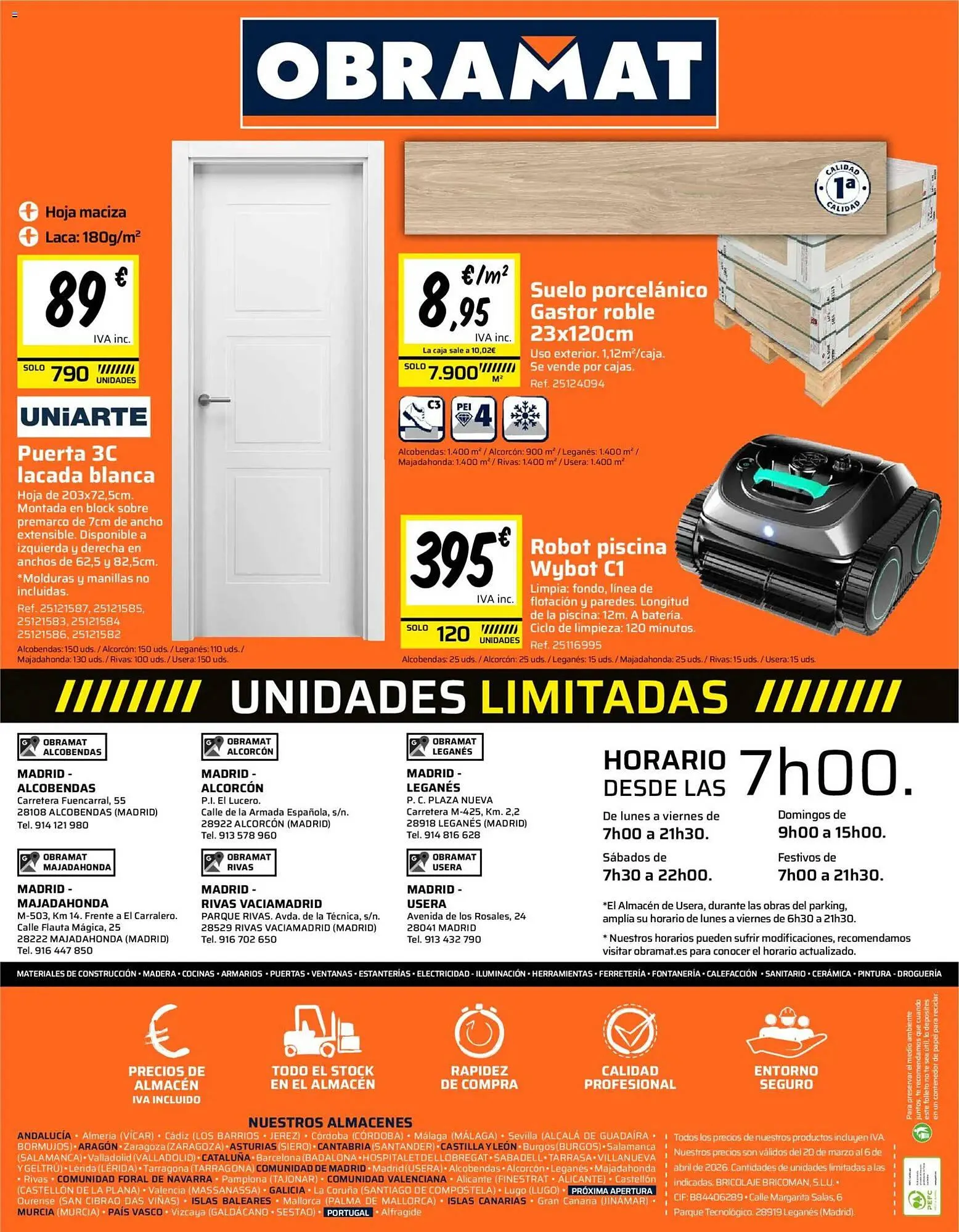 Catálogo de Catálogo Obramat 20 de marzo al 6 de abril 2026 - Página 8