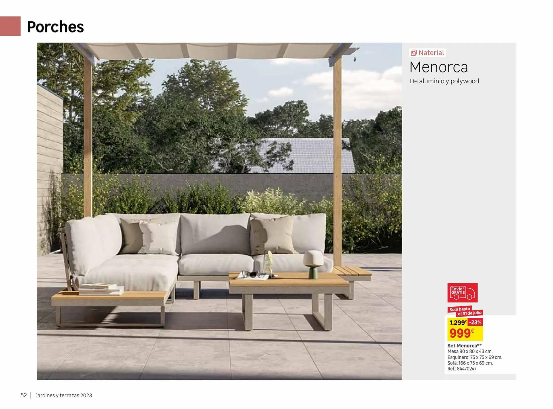 Catálogo de Folleto Leroy Merlin 9 de junio al 31 de julio 2023 - Página 52