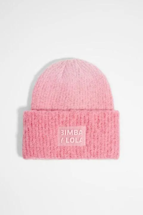 Gorro cepillado rosa