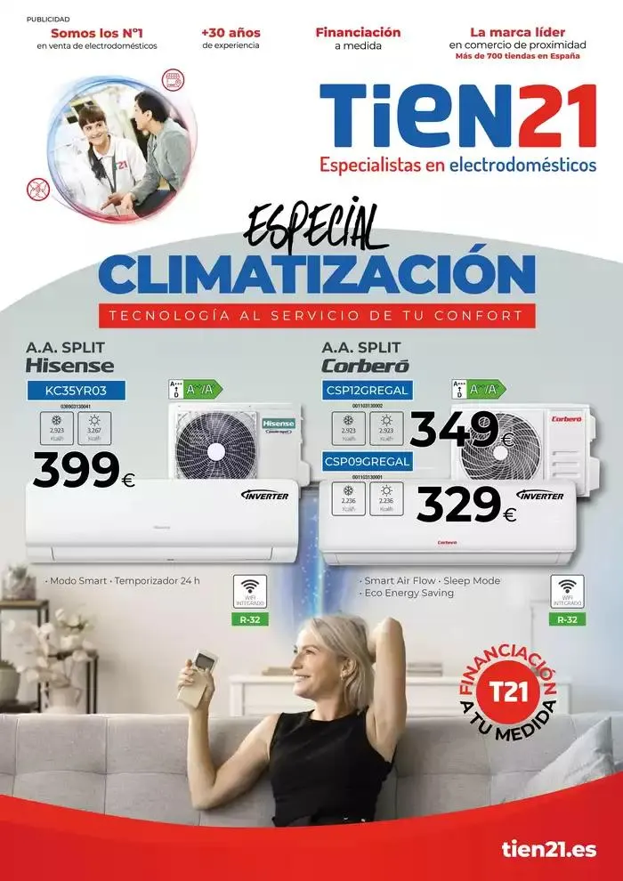 Catálogo de Folleto Especial Climatización 3 de abril al 27 de abril 2025 - Página 1