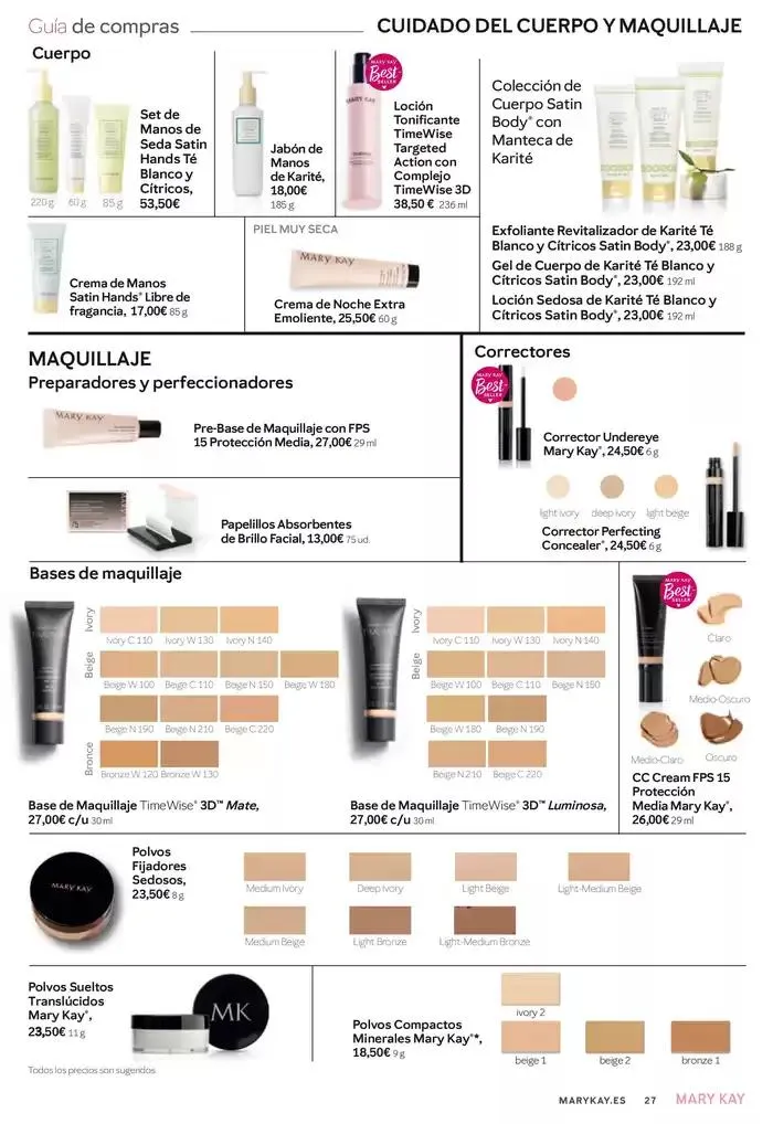 Catálogo de Folleto "Belleza Mary Kay" - Invierno 2025 16 de enero al 15 de marzo 2025 - Página 27
