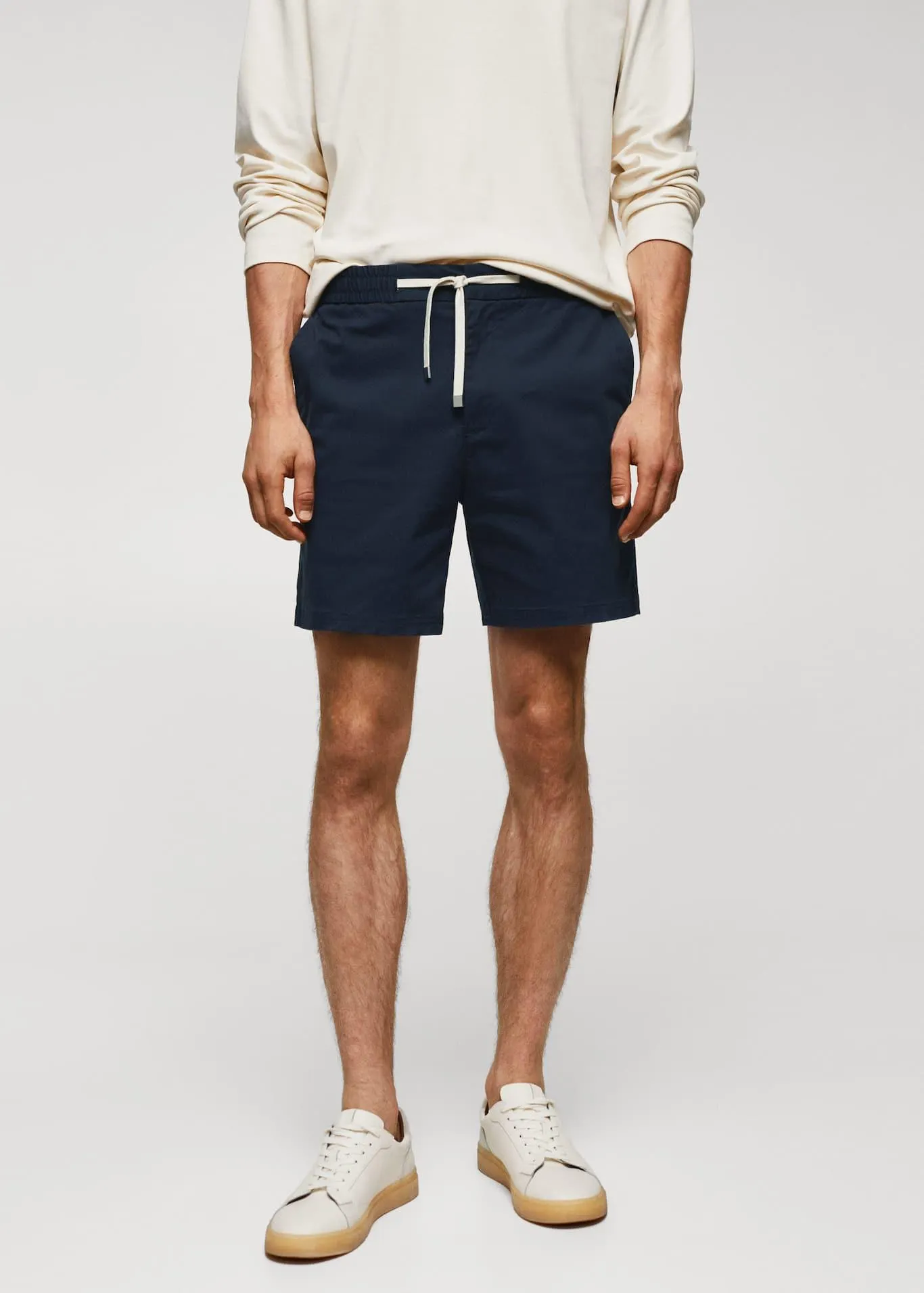Bermudas algodón cordón