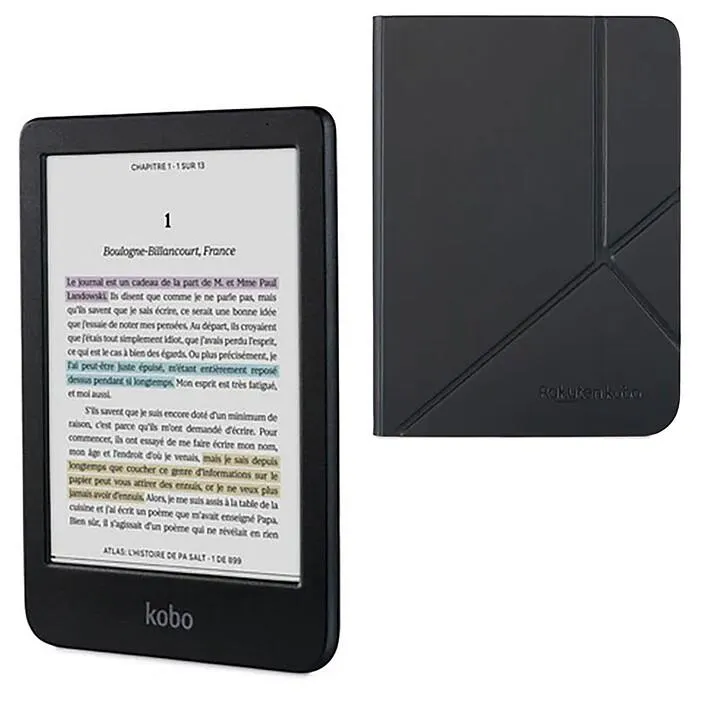 Kobo Clara Color Negro + SleepCover Negro