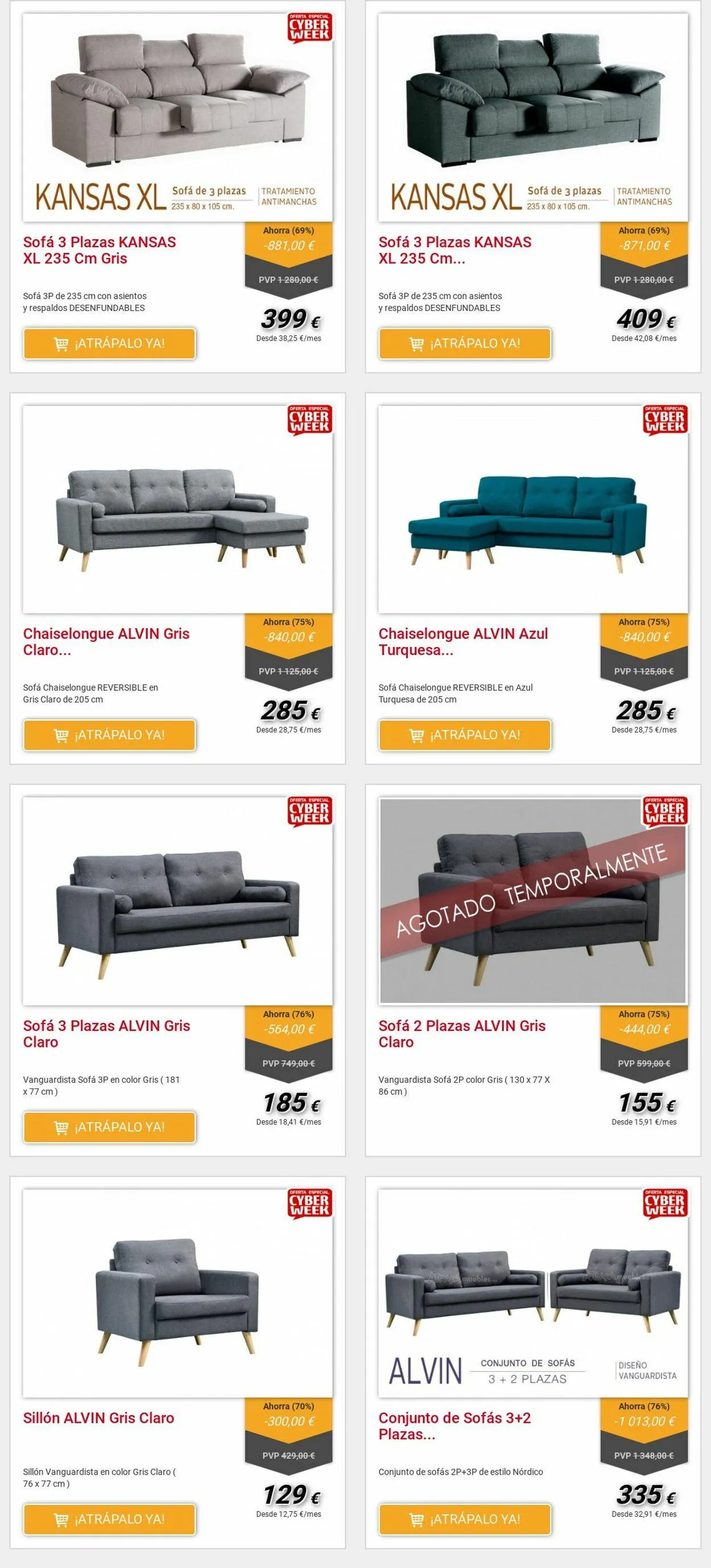 Catálogo de Atrapamuebles Oferta actual 1 de diciembre al 16 de diciembre 2023 - Página 4