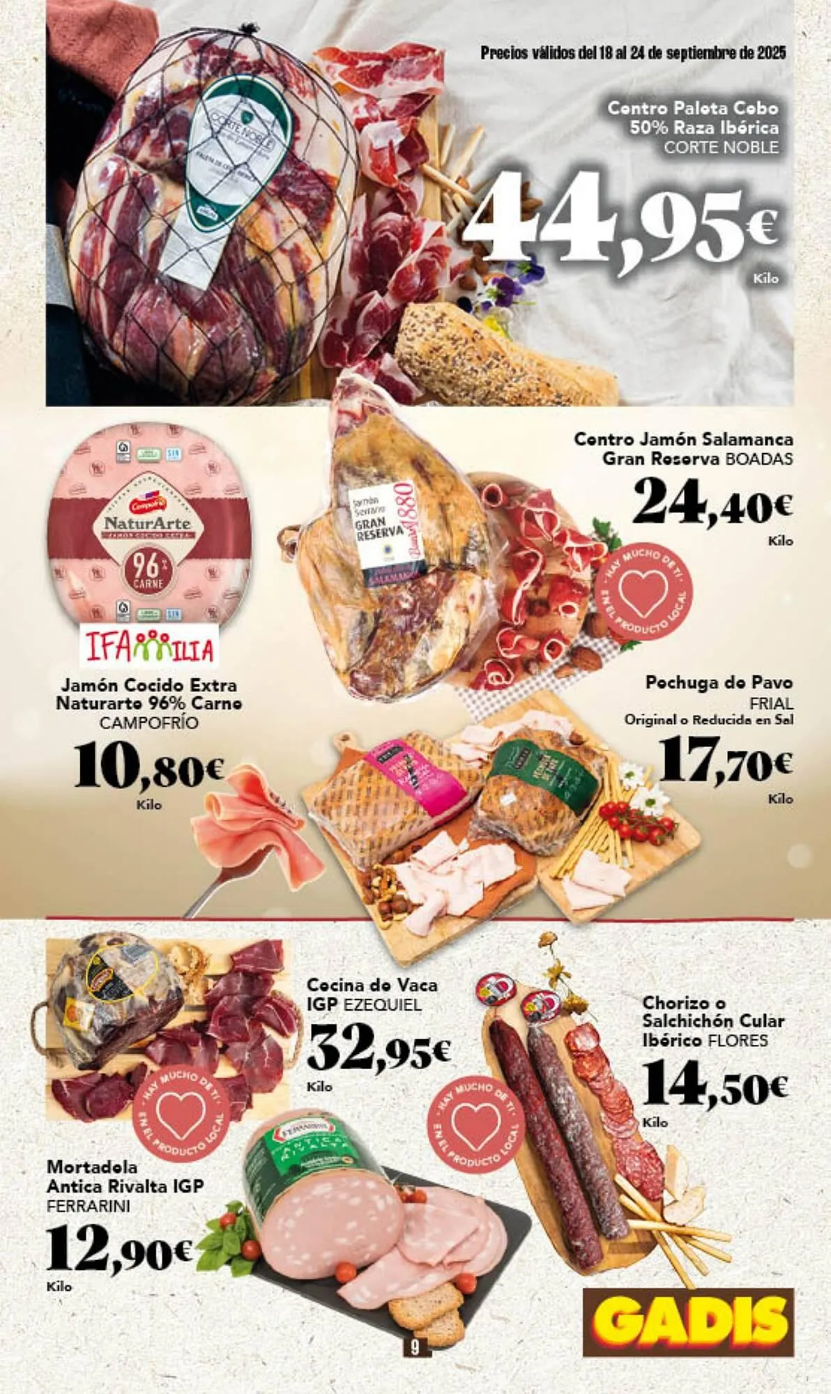 Catálogo de Folleto Gadis 18 de septiembre al 24 de septiembre 2025 - Página 9