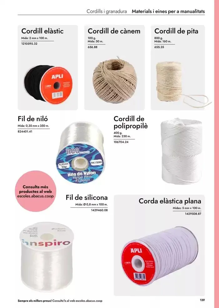 Catálogo de Catàleg Escolar 2025-2026 6 de mayo al 31 de diciembre 2026 - Página 141