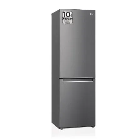 Frigorífico Combi, 1,86m, Clasificación E, capacidad de 374l, Inox Grafito Antihuellas, serie 3