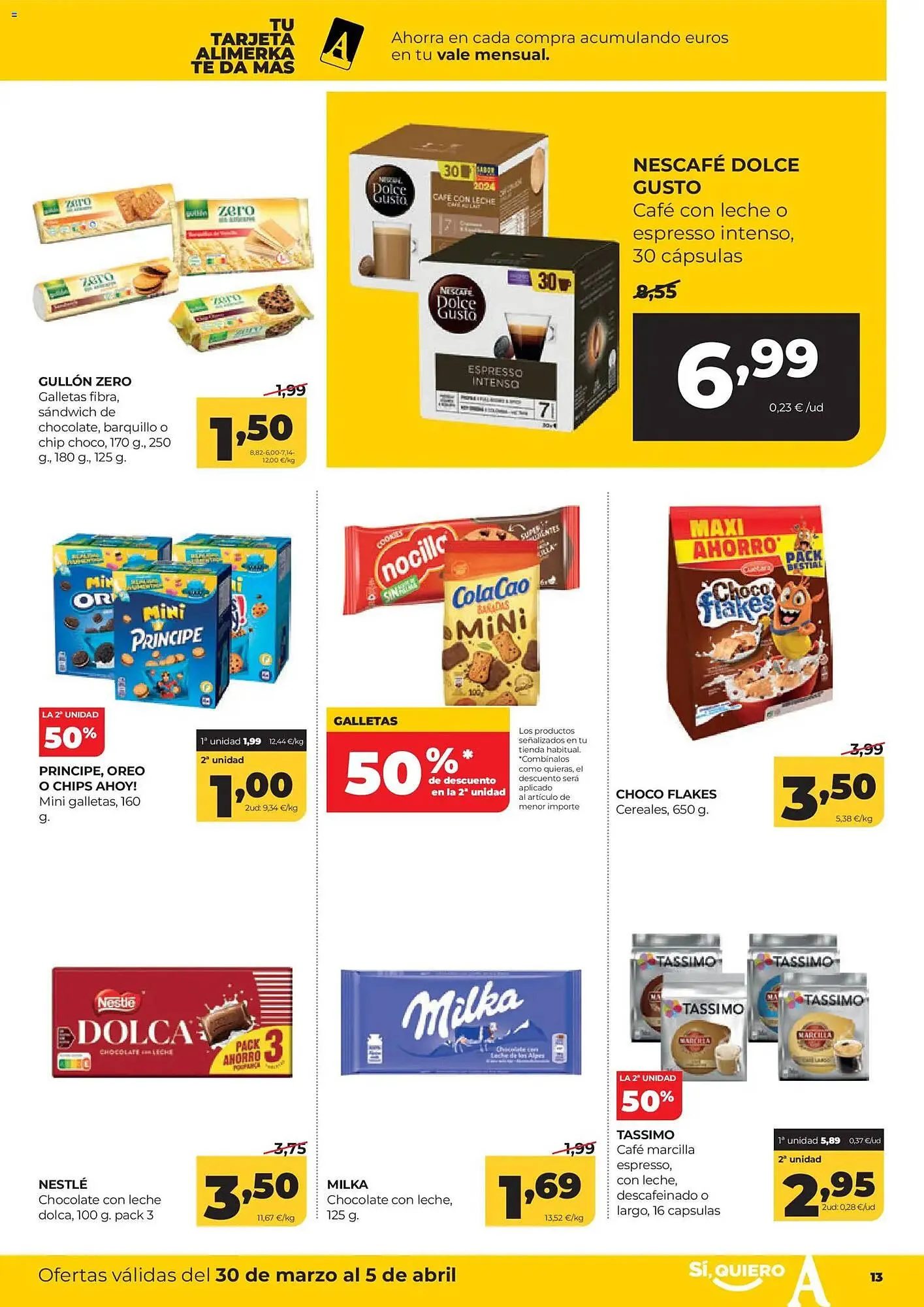 Catálogo de Folleto Alimerka 30 de marzo al 5 de abril 2026 - Página 13