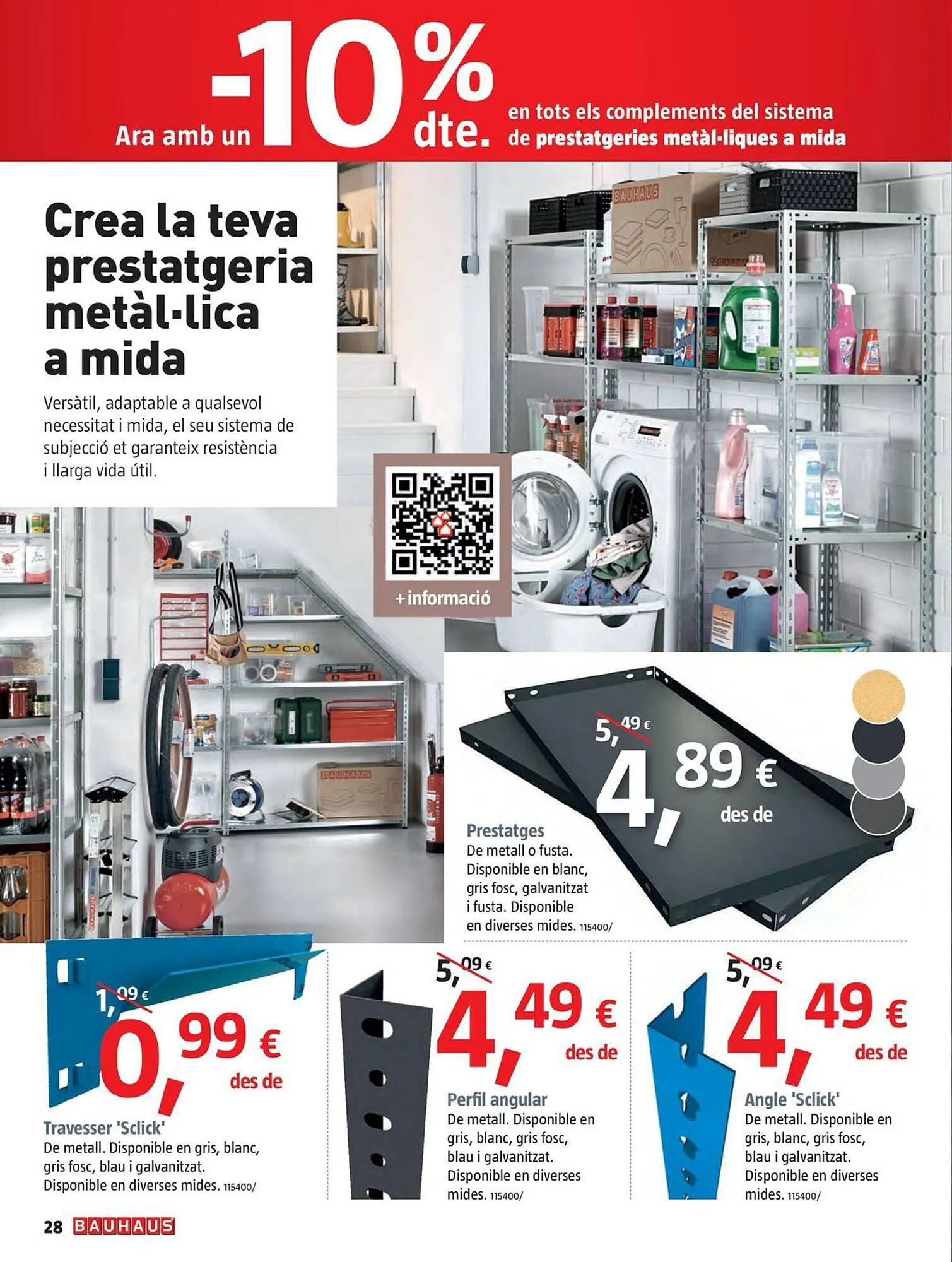 Catálogo de Folleto Bauhaus 2 de enero al 24 de enero 2024 - Página 28