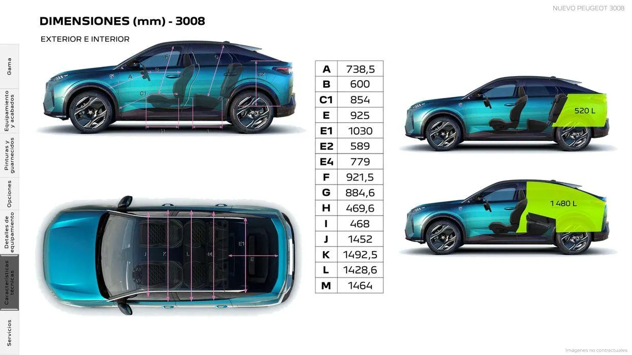 Catálogo de Nuevo Peugeot E-3008 Eléctrico 5 de agosto al 5 de agosto 2025 - Página 25