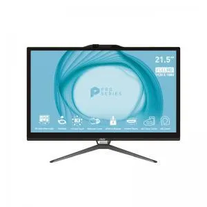 ALL IN ONE MSI PRO AP222T-217EU 22" TACTIL G7400 4GB 128 W11 PRO 22 NEGRO