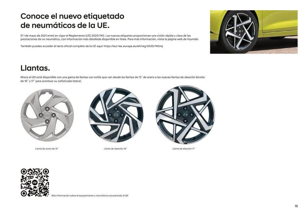 Catálogo de Hyundai - Nuevo i20 26 de agosto al 24 de agosto 2025 - Página 15