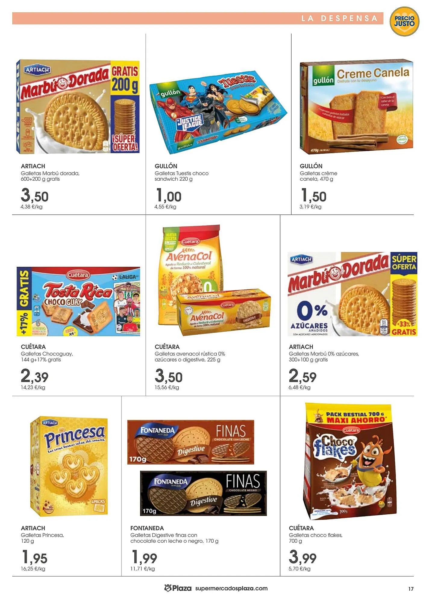 Catálogo de Folleto Supermercados Plaza 29 de febrero al 13 de marzo 2024 - Página 17