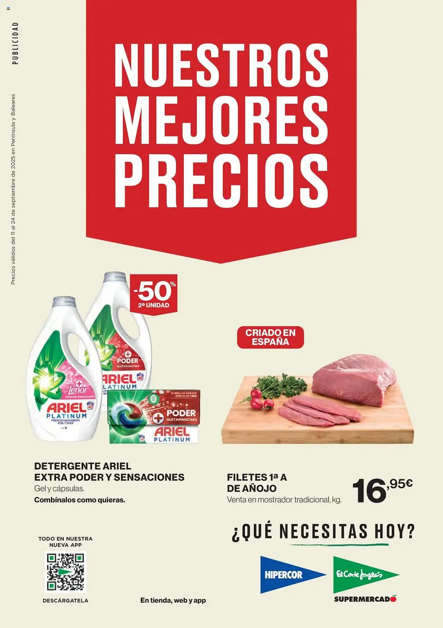 Catálogo de Catálogo Hipercor 11 de septiembre al 24 de septiembre 2025 - Página 1