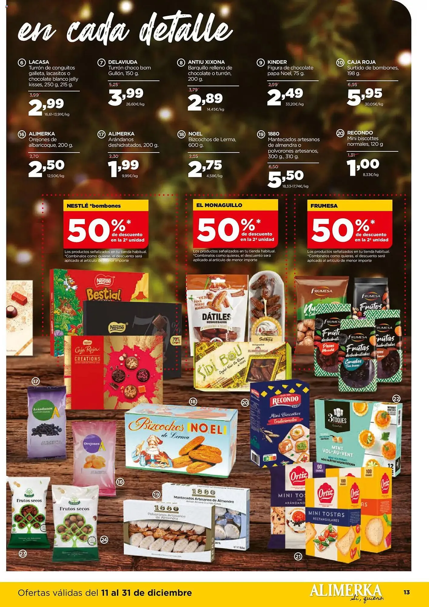 Catálogo de Folleto Alimerka 11 de diciembre al 31 de diciembre 2025 - Página 13