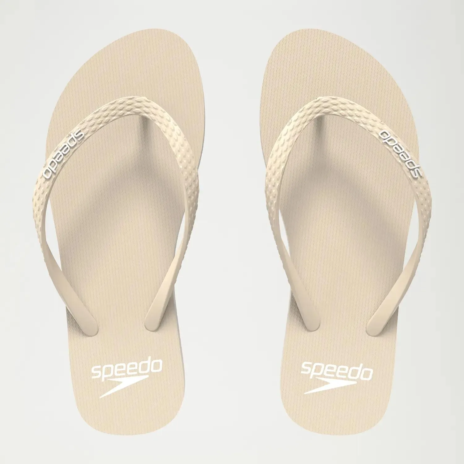 Chanclas de dedo Speedo para mujer, marrón coñac
