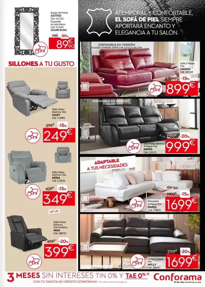Catálogo de Hasta -50% dto. en sofás 28 de febrero al 26 de marzo 2025 - Página 7