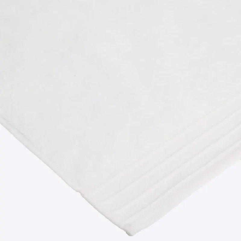 Set 4 Toallas Algodón Cardado - Basic LMQ Blanco