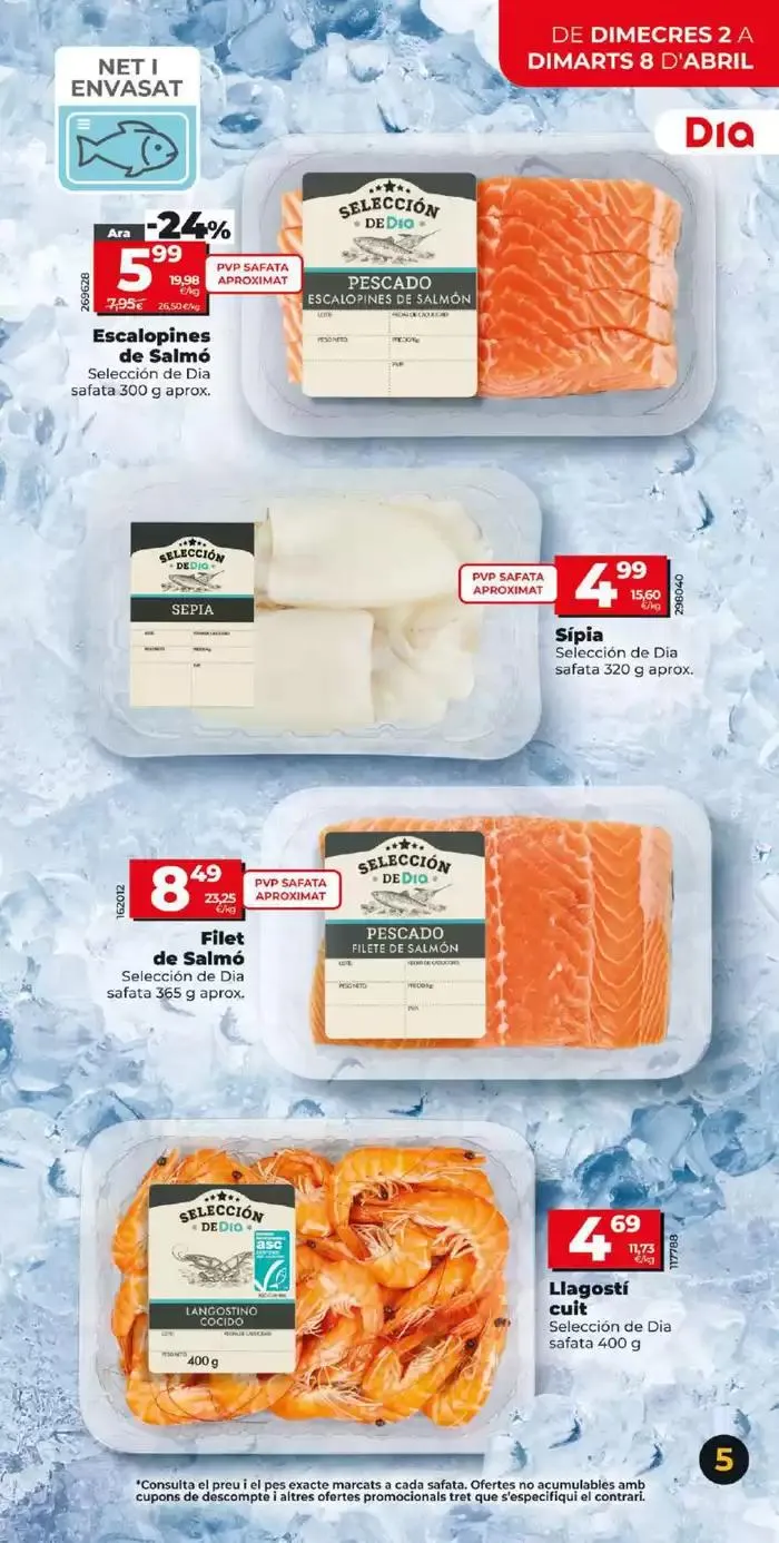 Catálogo de Nova qualitat Dia del 2 al 8 d'abril 2 de abril al 8 de abril 2025 - Página 5
