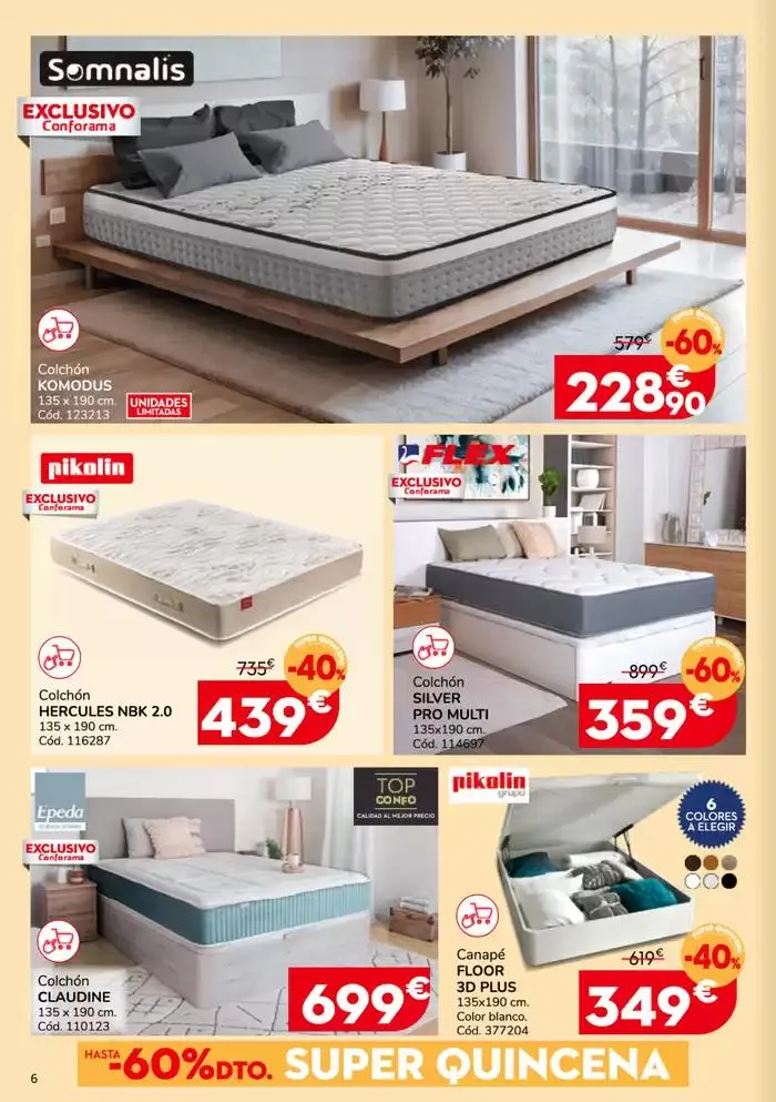 Catálogo de -60% Super dto. Quincena 13 de marzo al 26 de marzo 2025 - Página 6
