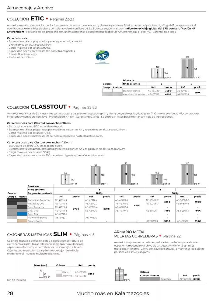 Catálogo de Mobiliario de Oficina 27 de marzo al 31 de diciembre 2025 - Página 28