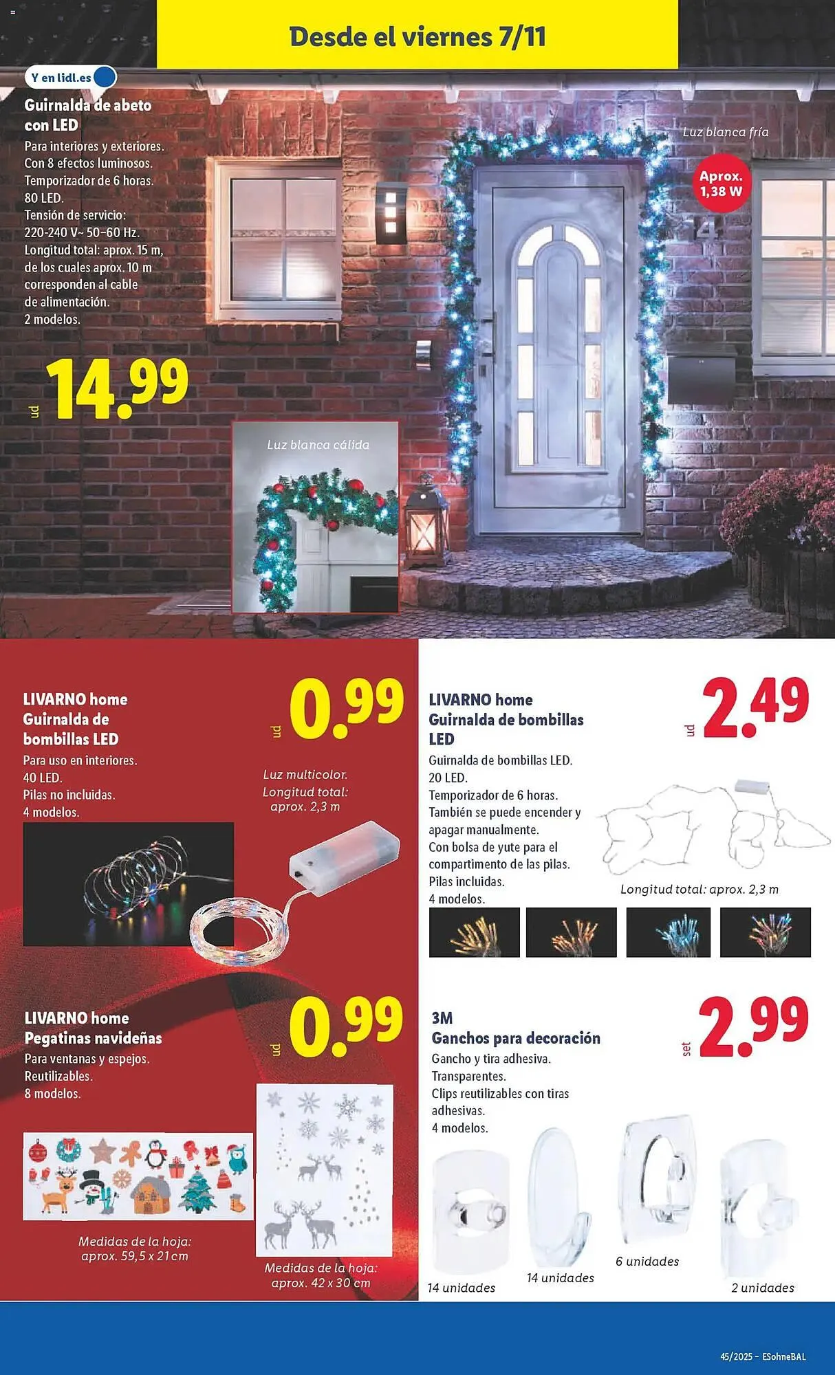 Catálogo de Catálogo Lidl 3 de noviembre al 9 de noviembre 2025 - Página 23