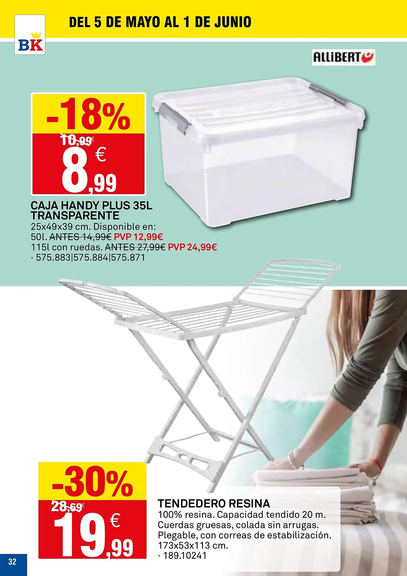 Catálogo de Folleto Bricoking 5 de mayo al 1 de junio 2025 - Página 32