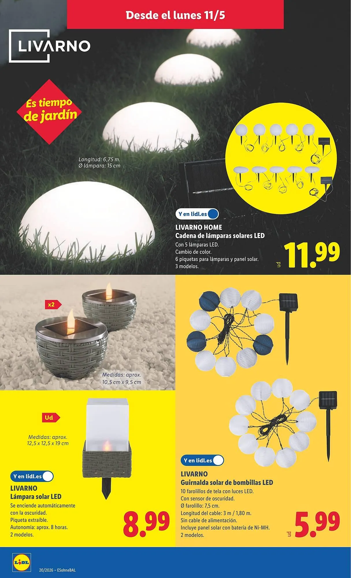 Catálogo de Catálogo Lidl 11 de mayo al 17 de mayo 2026 - Página 14