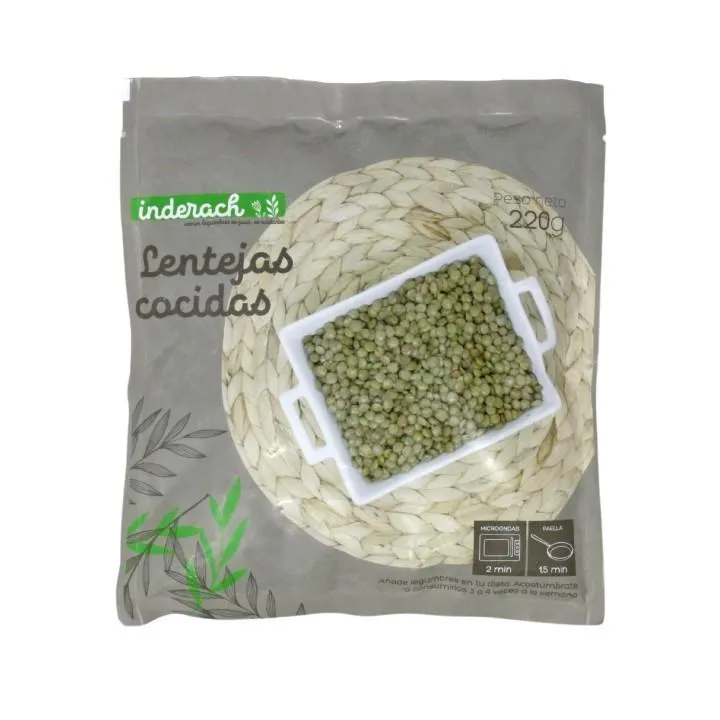 LENTEJAS COCIDAS INDERACH 220G